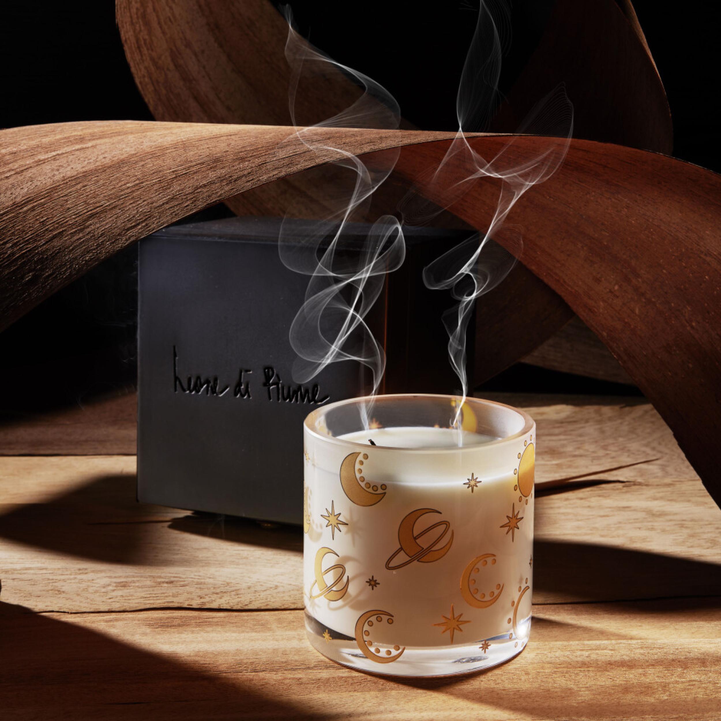 Lumina Yaldızlı Lüks Soya Mumu 450 gr
